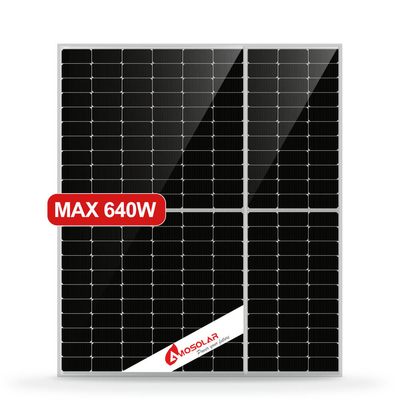 Module photovoltaïque monocristallin Amosolar de 210 mm 2384*1303*35mm 210*210mm pour les solutions solaires