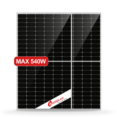 Panneaux solaires de catégorie A Modules solaires photovoltaïques mono de 182 mm pour l'électricité domestique N-TYPE 515W 540W