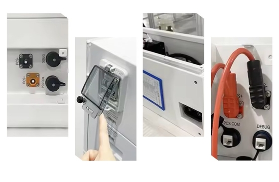 Un ensemble de batteries au lithium à haute tension verticale de 15kwh pour les applications solaires par Amosolar