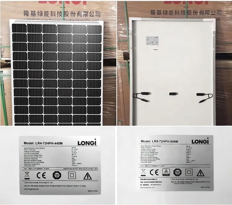 Longi fournisseurs panneaux solaires mono à demi-cellules 550w 590w 600w 710 watts 580w pour le toit de la maison