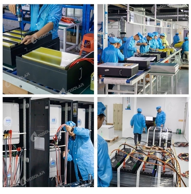 Batterie au lithium fer-phosphate partagée 20 kWh/25 kWh pour système de stockage d'énergie solaire