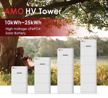 Amosolar Famille batterie au lithium haute tension avec 10-20 kWh de puissance de sortie