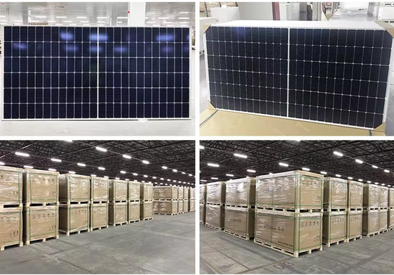 Cadre en alliage d'aluminium anodisé 560-600W JA Trina Longi Mono Solar pour le solaire domestique