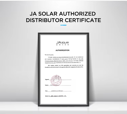 Cadre en alliage d'aluminium anodisé 560-600W JA Trina Longi Mono Solar pour le solaire domestique