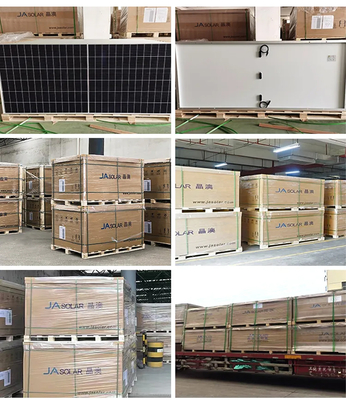 Panneau solaire transparent 430W Panneaux solaires de type N Panneaux de taille 2112*1052*35