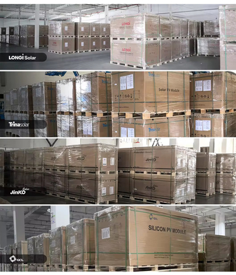 PERC Trina Eu en stock Vertex N type Panneaux solaires mono 550W 560W 590W 600W 660W 670W Bifacial mono cristallin Module solaire Pv