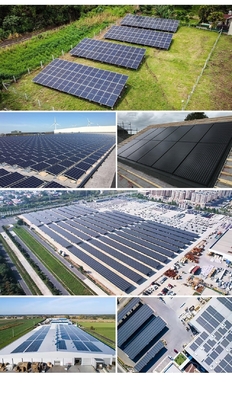 Panneau solaire bifacial de type N mono moitié 700w 630w 610w 585w 620w 580w 550w pour système complet
