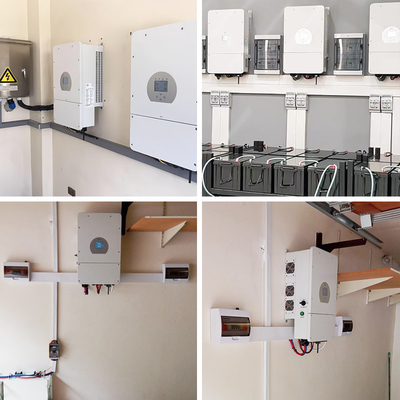 980,4% d'efficacité de l'onduleur Deye Inverteur solaire à phase unique 220V 3600w 5000w 6000w 8000w