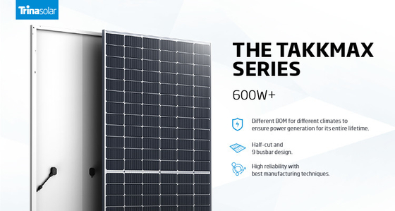 Certificat CE TUV 550w 500w 450w 600w 670w 1000w Panneaux solaires pour l'électricité domestique