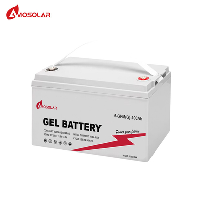 Batterie au plomb acide 12V 100Ah GEL La solution parfaite pour les systèmes de stockage d'énergie solaire