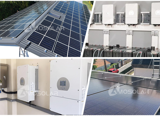 Deye 6K-SG04LP1-AU Inverseur solaire à phase unique avec batterie Puissance maximale de l'arrayé photovoltaïque 6500 Wp