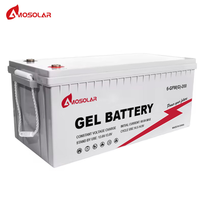 Le taux de décharge 1c 12V/24V/36V/48V batterie en gel pour le stockage d'énergie solaire par Amosolar
