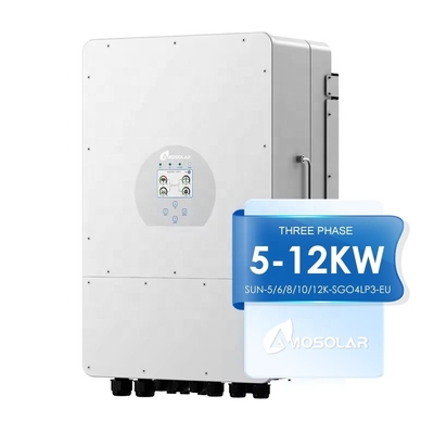 Invertisseur solaire à chaîne à phase unique de 6 kW avec sortie 220V/230V/240V et conversion solaire