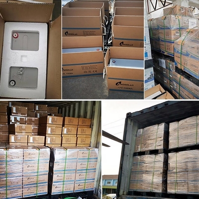 Amosolar batterie solaire 12V Gel 100Ah 150Ah 200Ah 250Ah pour le stockage à température ambiante
