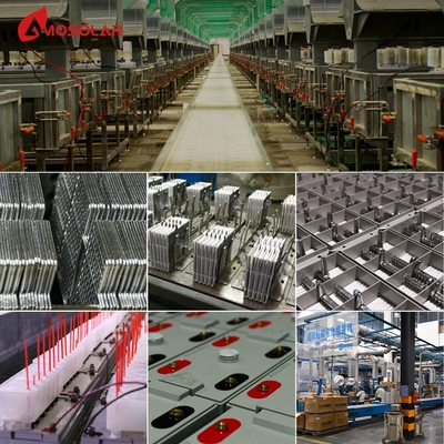 Amosolar batterie solaire 12V Gel 100Ah 150Ah 200Ah 250Ah pour le stockage à température ambiante