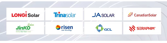 Panneau solaire bifacial de type N 550w 700w 630w 610w 585ww 620w 580w 500w pour le système complet Jinko