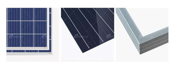 Boîte de jonction partagée 24v 330w 340w 350w 400w Panneau photovoltaïque solaire pour système électrique domestique PERC