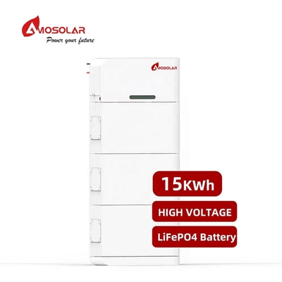 10 à 20 kWh de batterie au lithium à haute tension empilable pour système de stockage d'énergie solaire