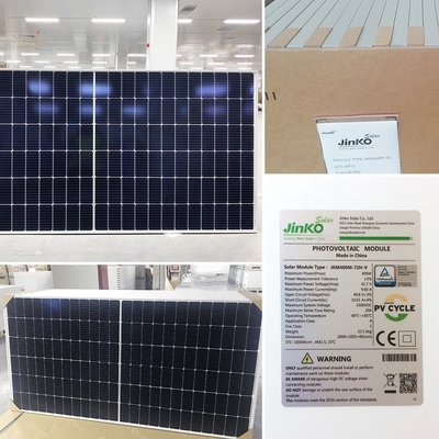 Panneau solaire à long terme de type N 580W 585W 590W 595W avec verre à haute transparence de 30 et plus