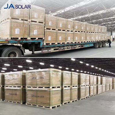JA 455W Panneau solaire à demi-cellule L'option fiable pour la production d'énergie photovoltaïque