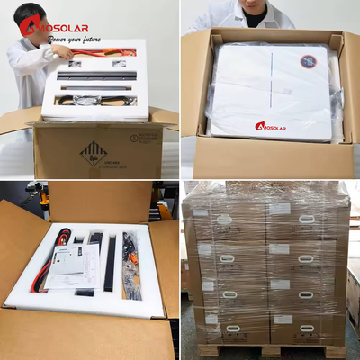 Appareils électroménagers 48V 100Ah 200Ah 5Kwh 10Kwh Batterie rechargeable solaire Lifepo4
