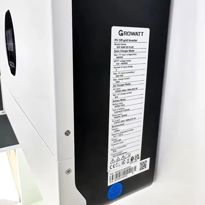 Système d'énergie solaire à domicile Growatt 6000 ES Plus hors réseau Inverseur solaire 6kw Système hybride