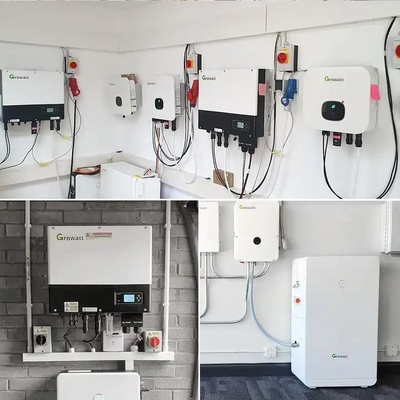 Système d'énergie solaire à domicile Growatt 6000 ES Plus hors réseau Inverseur solaire 6kw Système hybride