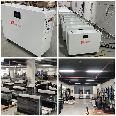 Appareils électroménagers Lifepo4 Batterie solaire au lithium-ion 48V 200Ah 10kw 20Kwh 15Kwh 5Kwh