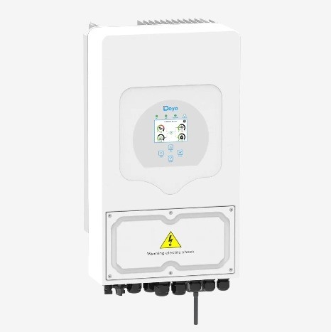 Invertisseur hybride Deye SUN-7.6K/8K-SG01LP1-US/EU pour le remodelage de systèmes solaires existants