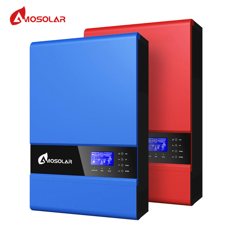 Invertisseur solaire hybride de 5 kW 10 kW 48 V avec contrôleur MPPT et certification CE/RHOS/IEC