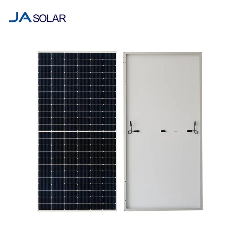 144 cellules Panneau solaire mono 440-460 watts avec technologie à demi-cellule et connecteur MC4