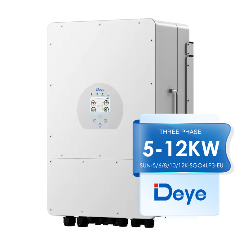 Voltage d'entrée 360V Deye SUN-12K-SG04LP3-EU Inverteur essentiel pour le système solaire hybride