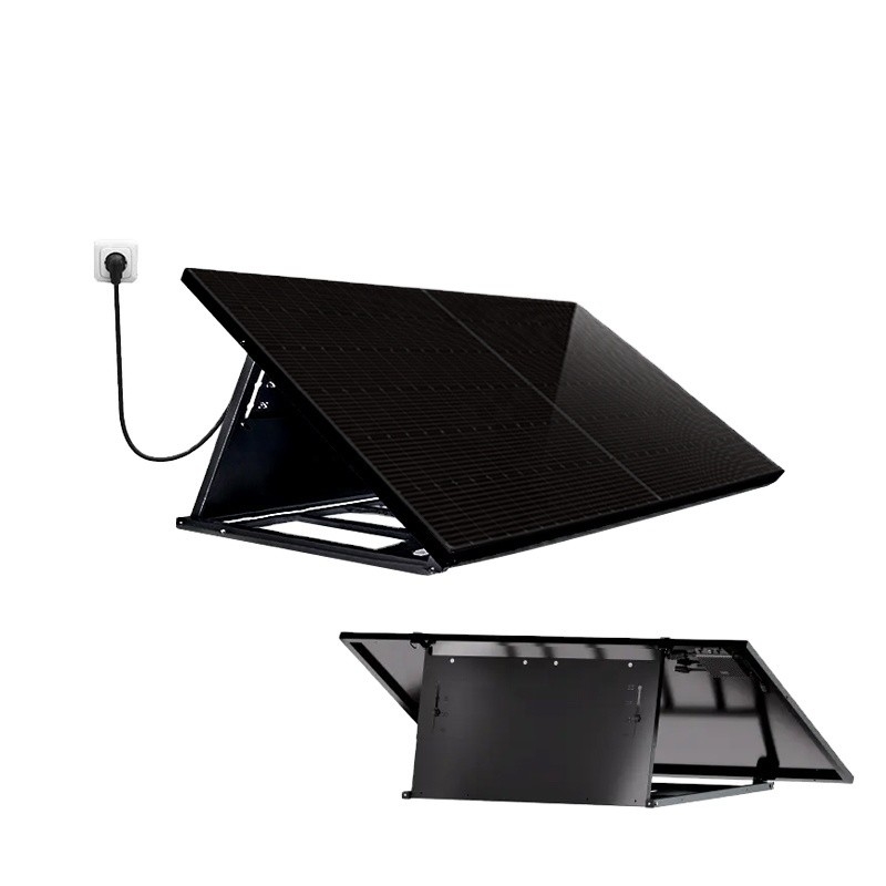 Système de liaison de réseau à micro-onduleur de 600W à 800W pour système solaire photovoltaïque sur une centrale électrique de balcon
