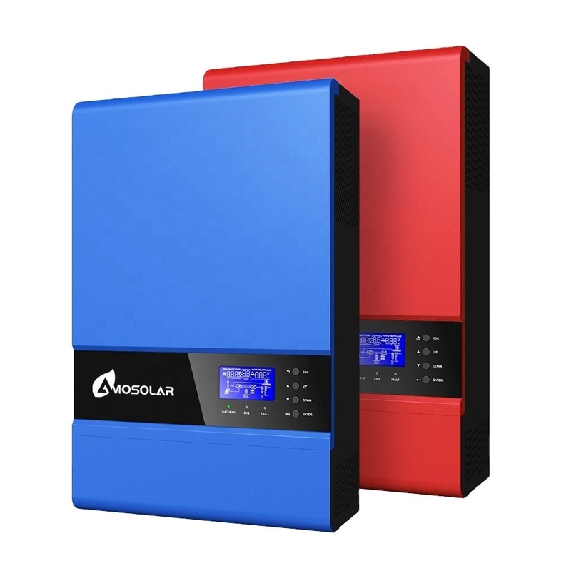 Système solaire hors réseau Amsolar 3 kW/5 kW avec onduleur solaire hors réseau à haute fréquence