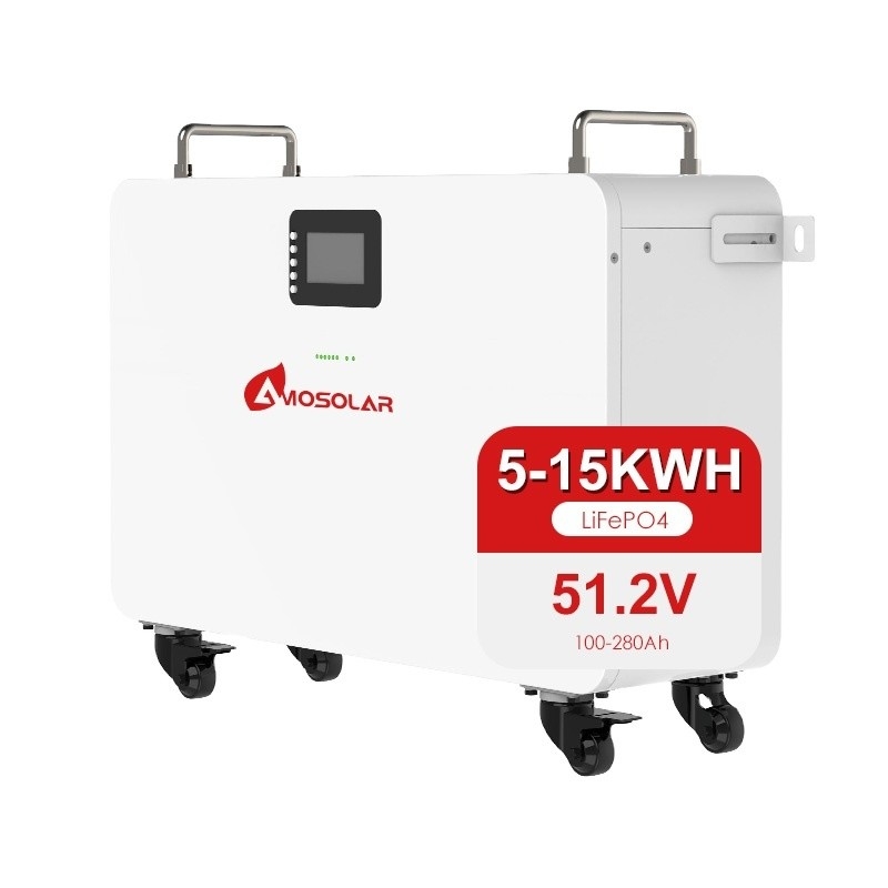Une batterie Lifepo4 à prix abordable de 51,2 V 10 kWh 15 kWh pour une alimentation solaire mobile personnalisée