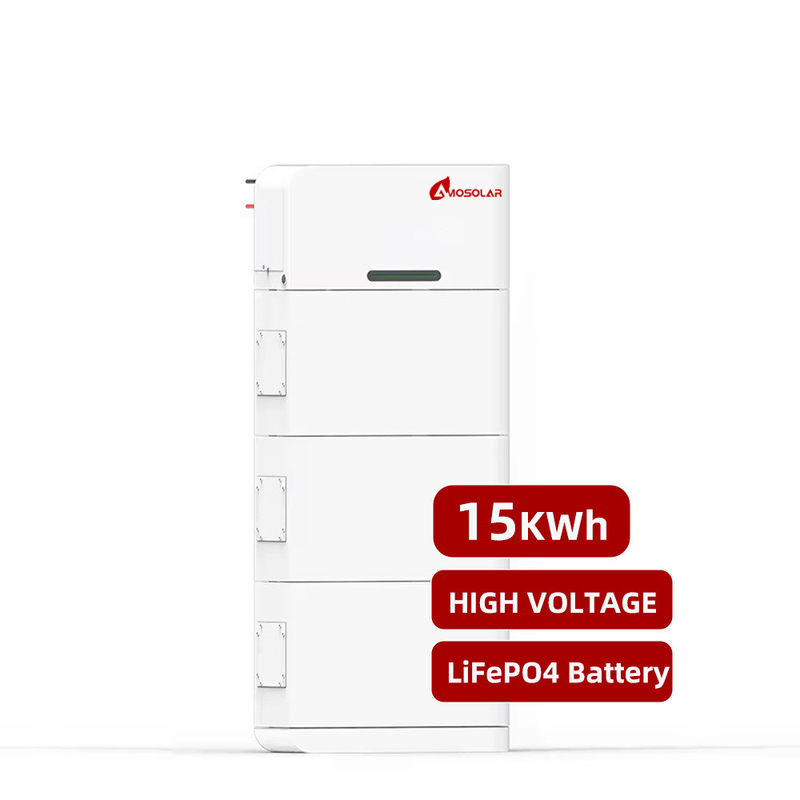 15360 Wh batterie au lithium pour système de stockage d'énergie solaire