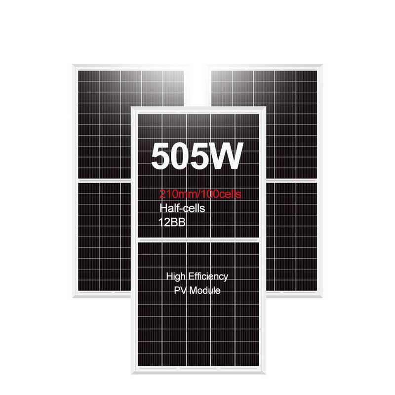 Améliorez votre installation photovoltaïque avec un kit de panneaux solaires de 485w 490w 495w 500w 505w de certifié
