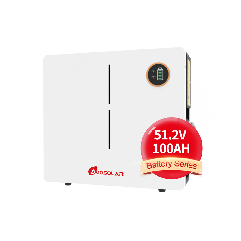 Batteries solaires au lithium-ion de haute capacité de 48 V LiFePO4 pour le système solaire 5KWH 10KWH 15KWH