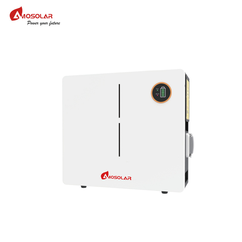 Solution tout en un Amosolar 48v 51.2v 100ah 200ah Batterie au lithium pour appareils électroménagers