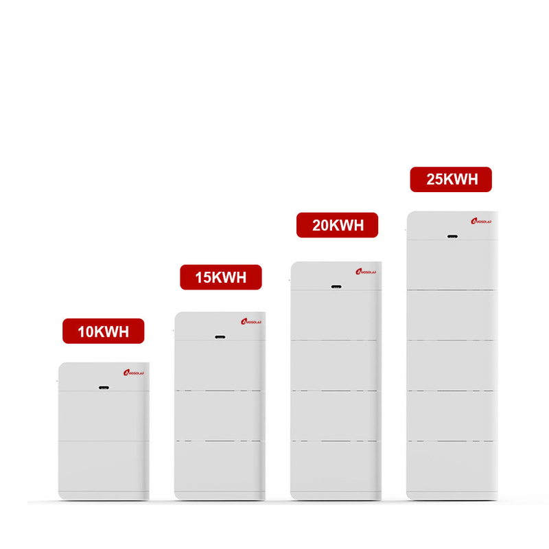 Batterie au lithium fer-phosphate partagée 20 kWh/25 kWh pour système de stockage d'énergie solaire