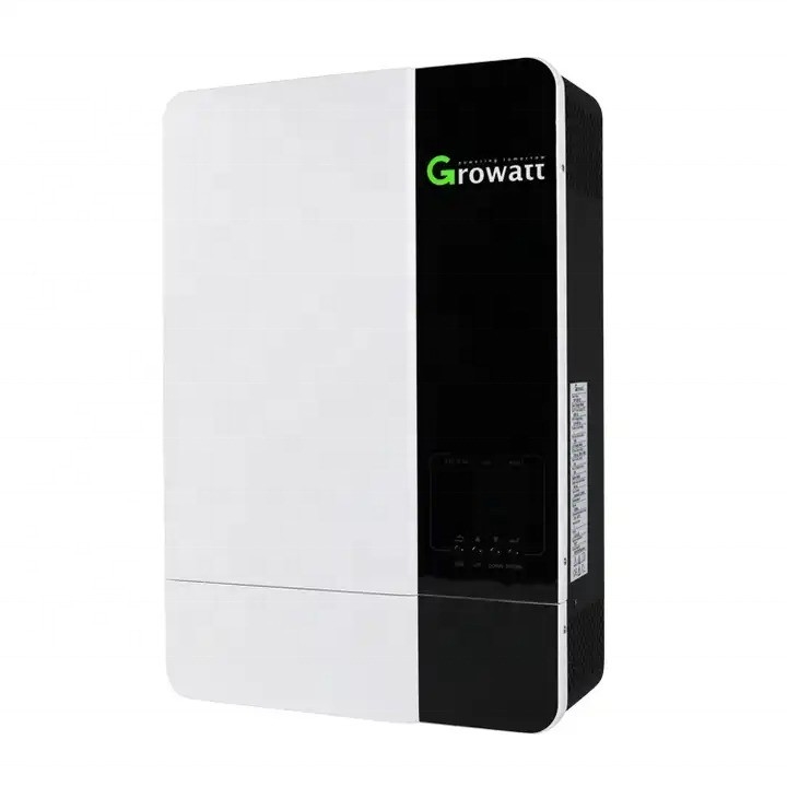 3.5KW 5KW 6KW Efficacité du système photovoltaïque à domicile 90%-95% Growatt SPF 3500 5000 ES Inverteur hors réseau