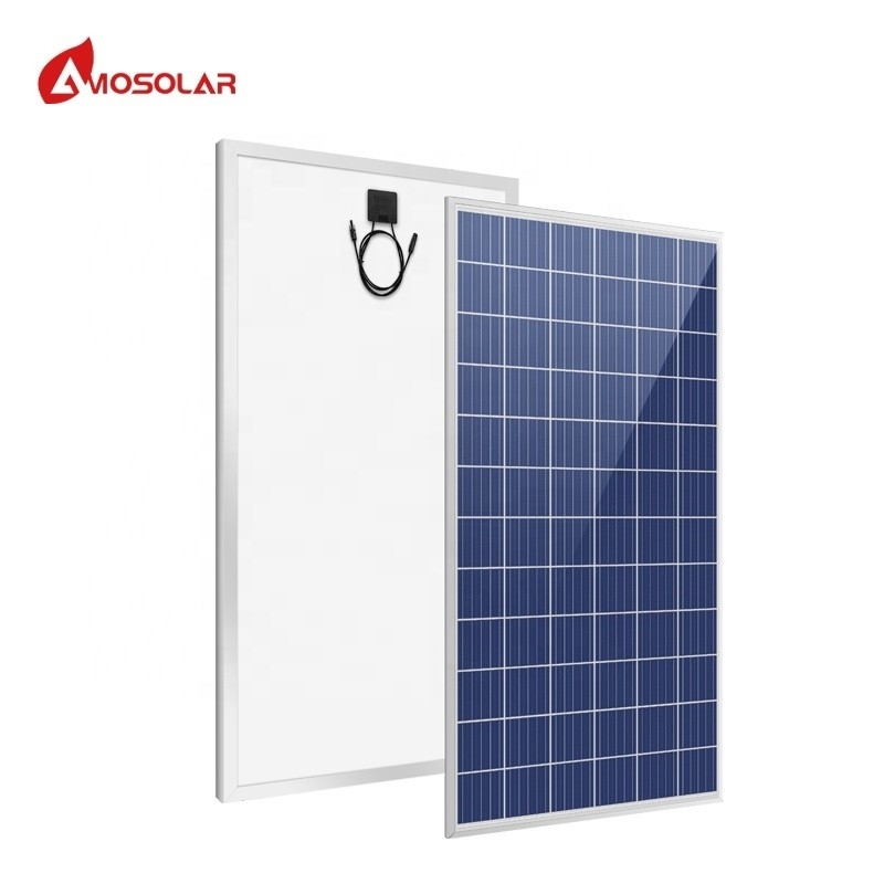 Boîte de jonction partagée 24v 330w 340w 350w 400w Panneau photovoltaïque solaire pour système électrique domestique PERC
